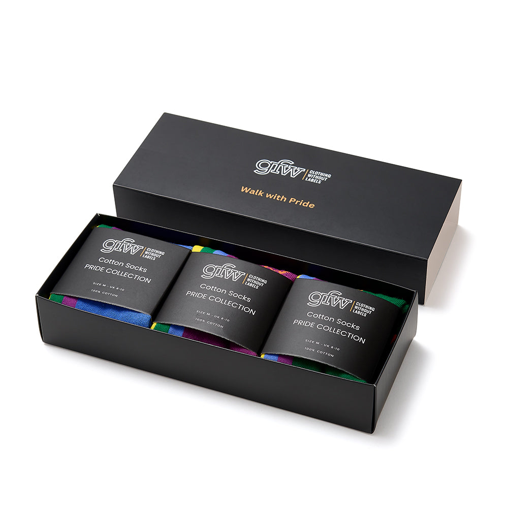 
            
                Load image into Gallery viewer, Pride Socks Gift Box
            
        