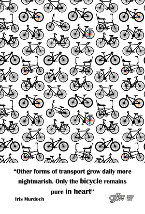 
            
                Load image into Gallery viewer, Bicycles tea towel
            
        