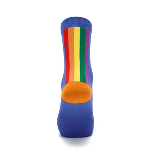
            
                Load image into Gallery viewer, Socks Blue Rainbow Stripe
            
        