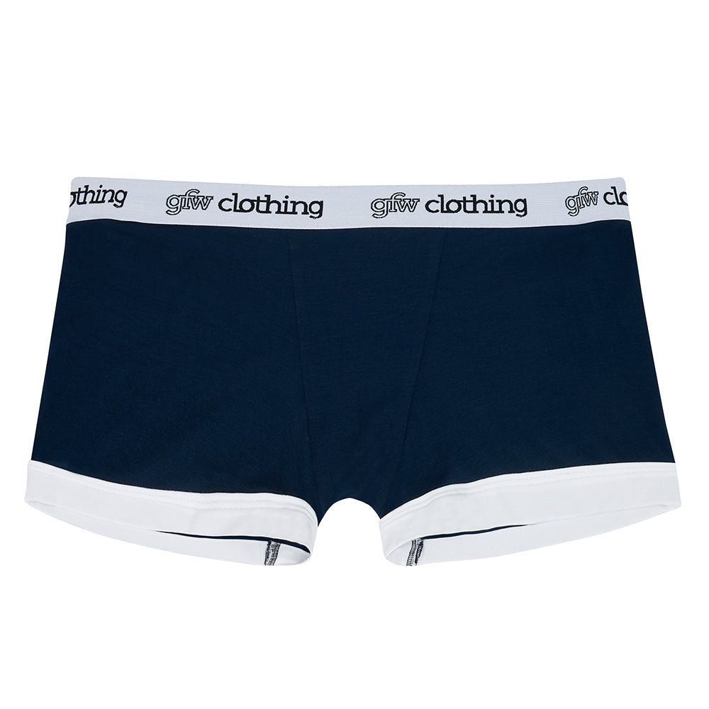 Boxer Shorts - Navy - Unisex. Sizes 1, 5