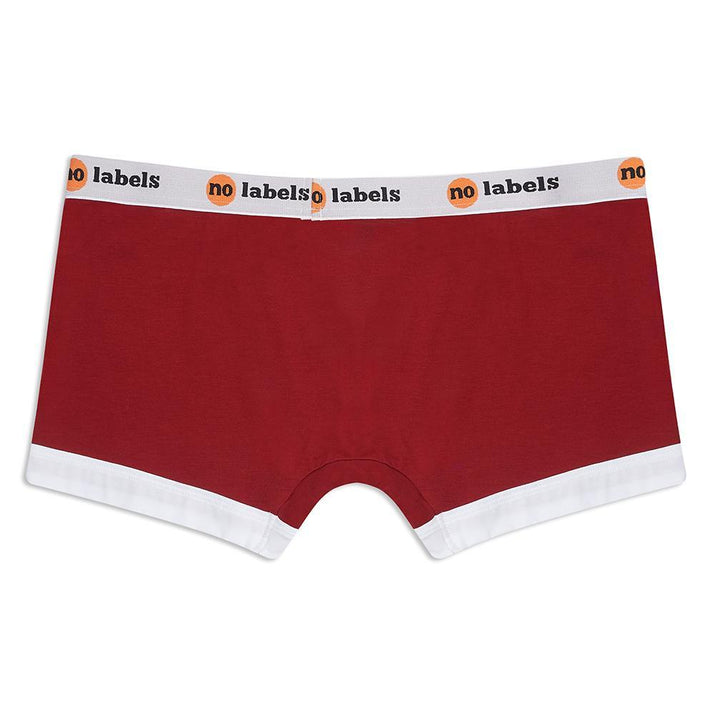 Boxer Shorts - Burgundy - Unisex - GFW Clothing
