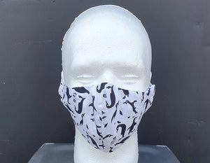 
            
                Load image into Gallery viewer, Cotton Face Mask with Pocket - Penguin - GFW Clothing
            
        