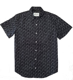 
            
                Load image into Gallery viewer, Geo Print Short Sleeve Shirt - GFW Clothing
            
        