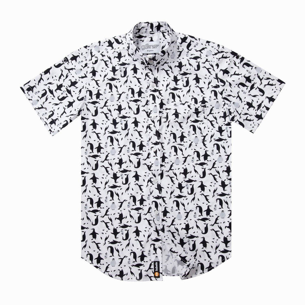 
            
                Load image into Gallery viewer, Penguin Short Sleeve Shirt - GFW Clothing
            
        