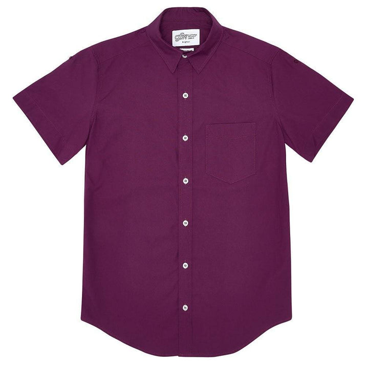 Plum Short Sleeve Shirt - GFW Clothing