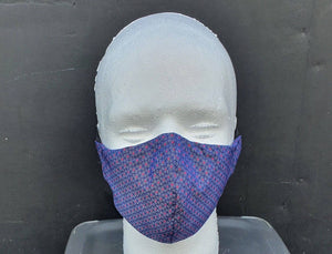 
            
                Load image into Gallery viewer, Reusable Cloth Mask - Blue Pattern - GFW Clothing
            
        