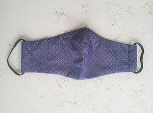 
            
                Load image into Gallery viewer, Reusable Cloth Mask - Blue Pattern - GFW Clothing
            
        