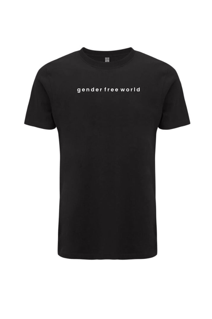T Shirt Gender Free World Black